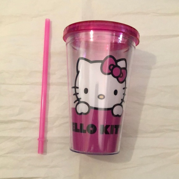 Hello Kitty Kitchen Hello Kitty Doublewall Insulated Pink Tumbler
